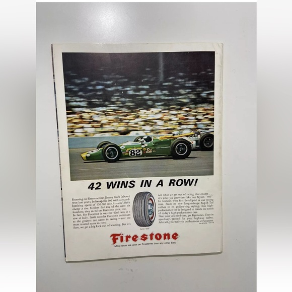 50th Anniversary Indianapolis 500 Official Program  May 30, 1966 - Picture 1 of 4